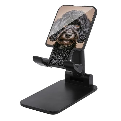 Support de téléphone portable universel pliable et stable carlin noir