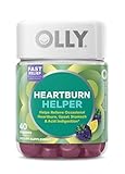 OLLY Heartburn Helper Gummy Supplement, Fast Relief of Occasional Heartburn,*...