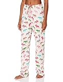 Little Blue House by Hatley Women's Pajama Pants, Patterned Moose, Medium