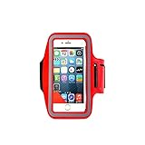 iBarbe Water Resistant Cell Phone Armband, 5.7 Inch Case for Such as iPhone 8, 7, 6, 6S Plus, Galaxy