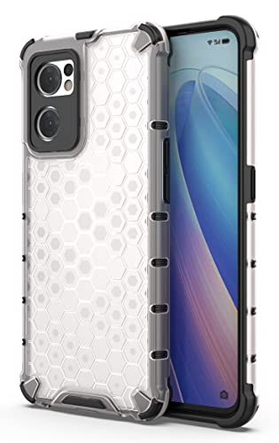Image of Glasgow Back Case Cover Designed for Oppo Reno7 5G - Transparent