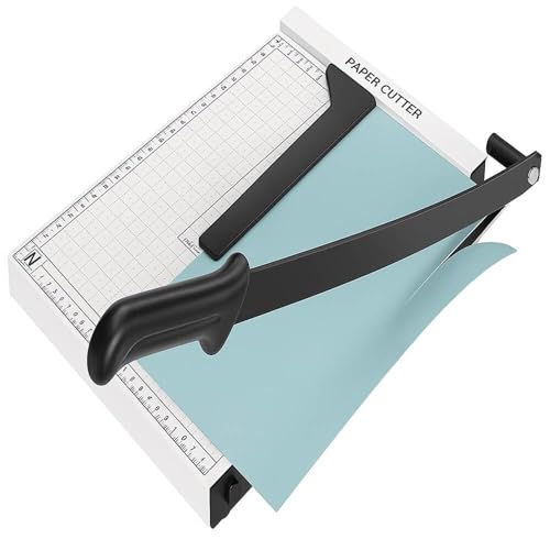 Image of JK Toners 12 Inch A4 Steel Heavy Duty Paper Cutter Trimmer Machine Metal Grip Guillotine Metal Grip Hand-held Paper Cutter
