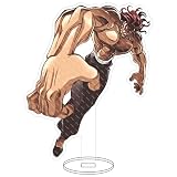 Hanma Baki Anime Stand Figura Retsu Yuujirou Acrílico Personaje Coleccionable Hanma Estatua Juguetes Escritorio Adorno Decoración Cosplay Regalos Coleccionables