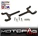 MotoFabLifts JP-Flag-NUT Rear Bar Pin Flag Nut Compatible with Jeep Cherokee XJ Made in The USA 4WD 2WD