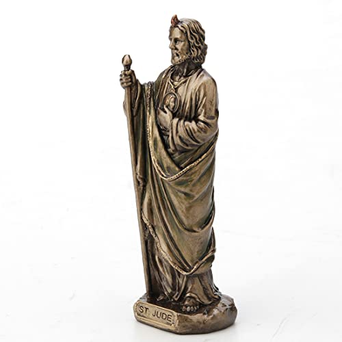 Estatua miniatura pintada a mano de San Judas Apóstol miniatura 2