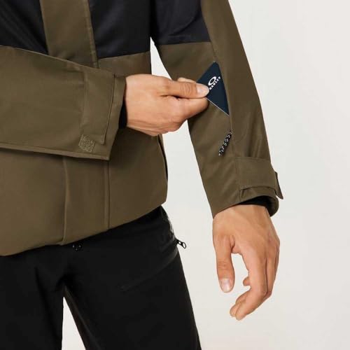 Image of Oakley Mens Range Recycled Jacket 2.0, New Dark Brush