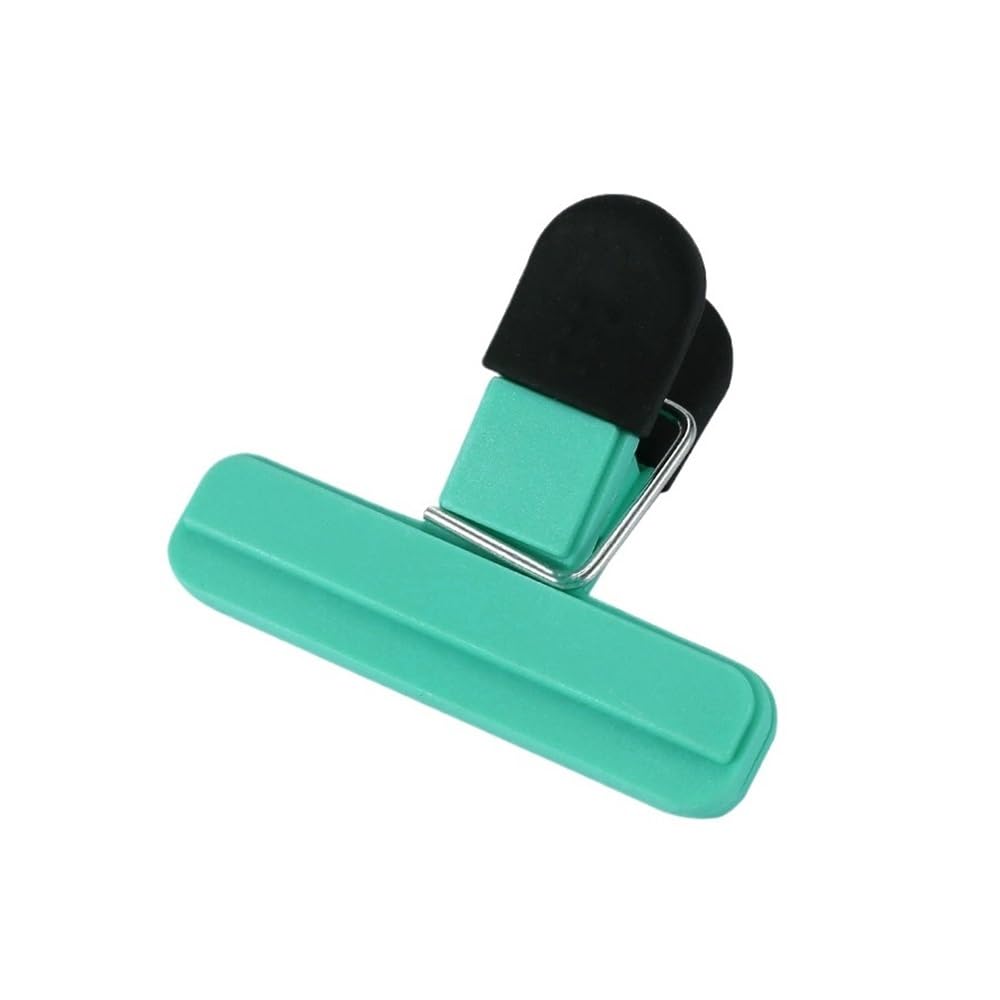 5PCS Bag Clips-Plastic Sealing Clips For Chip Bags,Snacks,Bread Packaging - Reusable Kitchen Savers In Assorted(Green S)
