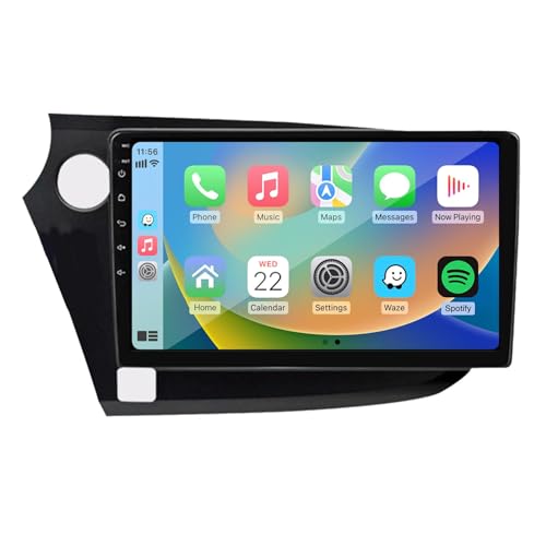 Autoradio Android 8 cœurs avec écran IPS 2.5D et Mirror Link pour Insight 2009-2014