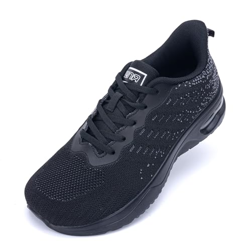 QAUPPE Wide Toe Box Shoes Women Arch Support Running Shoes for Plantar Fasciitis Wide Width Tennis Walking Sneakers US 6.5-11