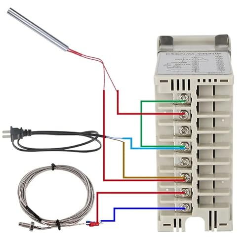 Contrôleur de température E5EN K pour machine industrielle avec affichage numérique 0-399℃ - 4