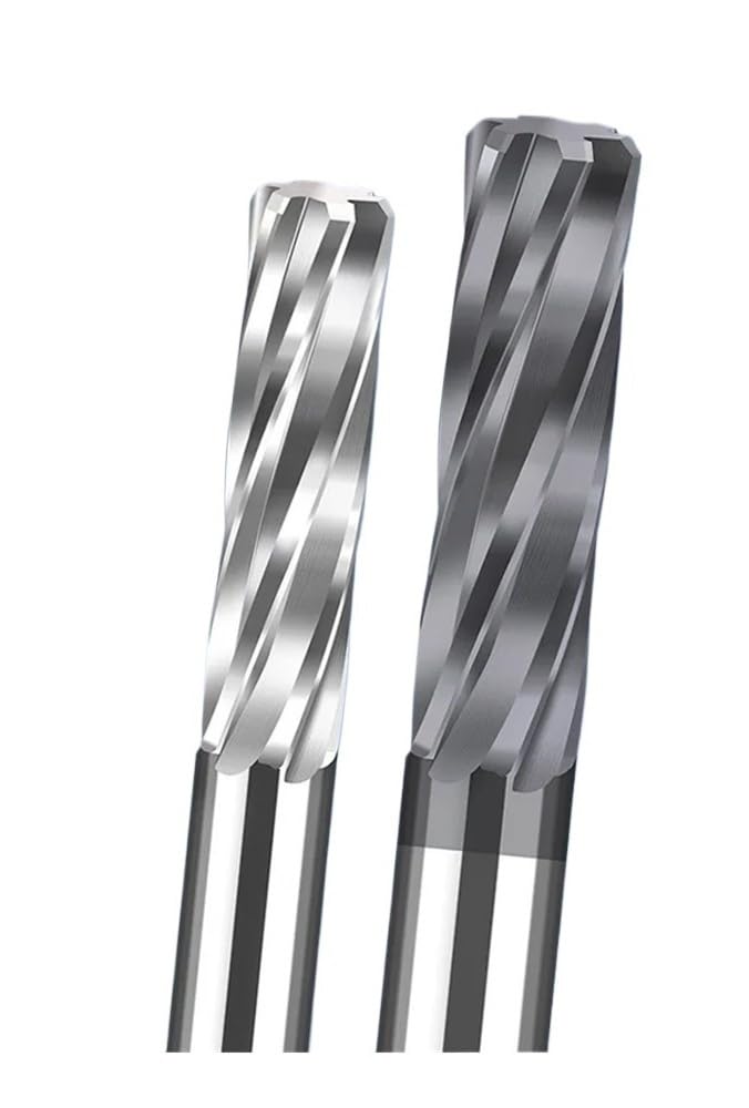 Hartmetall-Maschinenreibahle, Spirale, 11,23 bis 11,29 mm, Metallschneider, 6 Nuten, Reibahle, Schneidwerkzeuge(Uncoated11.29X40X80L)
