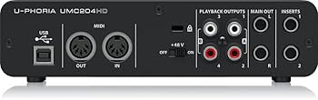 配信機器・PA機器・レコーディング機器 BEHRINGER U-PHORIA UMC204HD Amazon.co.jp: BEHRINGER U-PHORIA UMC204 : 楽器・音響機器