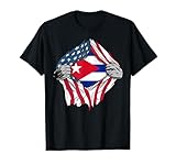 Cuban American Blood Inside Me - Country Flags T-Shirt