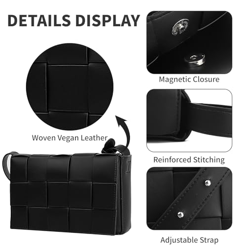 Woven Shoulder Bag for Women,Woven Purses for Women,Woven Crossbody Bags for Women,Shoulder Bag for Women4