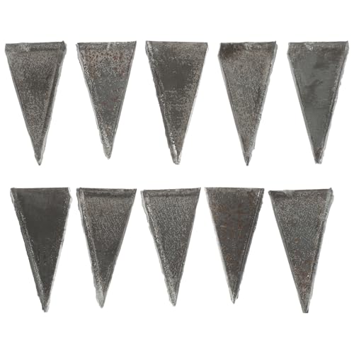 YARNOW Cales de Fixation Triangulaires en Acier Carbone pour Manche Hache Hachette, Kit Réparation...