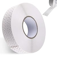 TOATELU Nahtabdeckband 5cmx40m Trockenbau - Selbstklebendes Gipskarton Fugenband mit Kantenschutz | Hochflexibel & Wiederverwendbar | 1 Rolle Premium-PVC Band