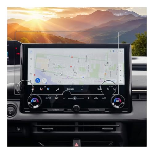 SXCY Anti-Glare Matte for 2026 Toyota BZ Screen Protector 14 Inch for 2026 Toyota BZ Accessories (XLE/Limited) 2026 BZ Navigation Touch Screen Protector 9H Tempered Glass