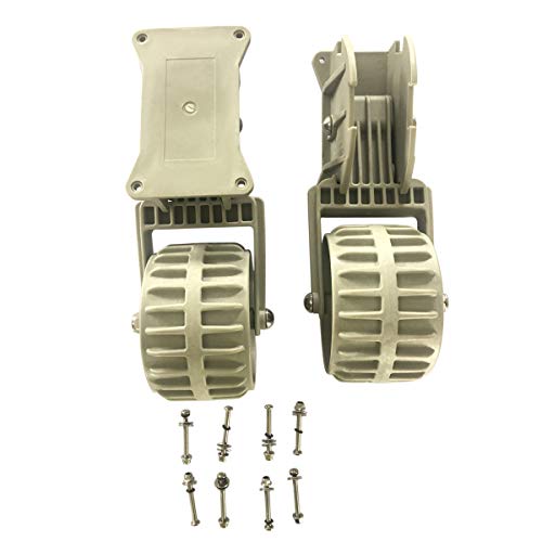 Cm Inflatable Boat Launching Wheels Flipup Dinghy Wheeler Nylon Ribs Towing Wheels/Boat Dolly #TOP5