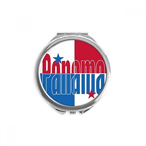 Espejo de bolsillo de Panamá redondo, el regalo de recuerdo perfecto para los amantes del país