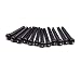 Bridge Pin Set,W Fashion shop Acoustic Guitar Bridge Pin(set of 12)(Black w/ White Dot)