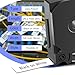 KCMYTONER 2 Pack 9mm 0.35 TZe-FX221 Laminated Tape Compatible for Ptouch TZ TZe Flexible ID Cable Wires Labels Black on White 3/8