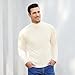 Men's T Shirt Long Sleeve Basic Mock Turtleneck Slim Fit Undershirt Pullover Thermal Solid Tops