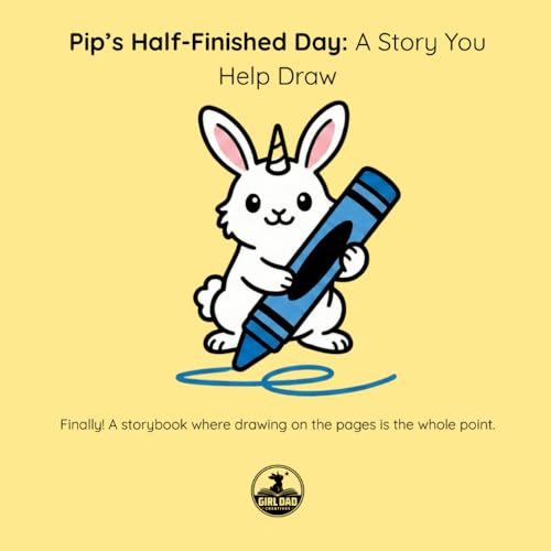Pip’s Half-Finished Day.: A Story You Help Draw: An Interactive 'Finish-the-Drawing' Activity and interactive storybook for Kids Ages 3-5 image 2