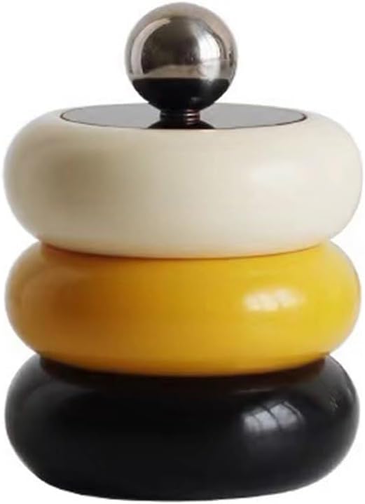 Toothpick Box Toothpick Holder Household Toothpick Box Creative Dental Floss Can Cotton Swab Storage Box Cosmetics Desktop Decoration Ornaments Toothpick Dispenser(A,Large)