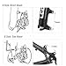 Mountain Bike Disk Brake Set G3/ HS1 Bicycle Disc Brake Kit Front and Rear 160mm Caliper Rotor with Bolts and Cable (G3 A Disc Brake Set)