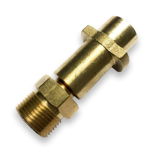 M&M Smartek Adaptador de bayoneta M22 x 1,5 ET latón para Kärcher K2-K7 Home & Garden