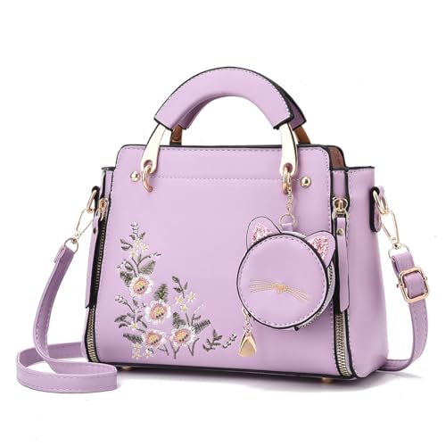 Image of Xiaoyu Fashion Purses and Handbags for Women Ladies Crossbody Bags Top Handle Satchel Shoulder Bags Small Totes