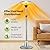Gorilla Gadgets 1500W Free Standing Patio Heater for Outdoor and Indoor Heating with Adjustable Height. Made from Stainless Steel (EPH-SIL)
