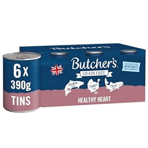 Butcher’s Healthy Heart Wet Dog Food Tins, 9.36 kg (24 x 390 g)