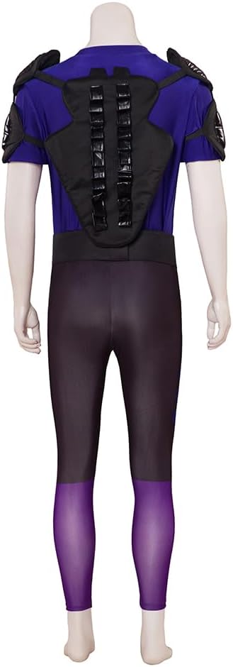 VintageCos Men's Dodgeball Globo Gym Purple Cobras Cosplay Costume Jumpsuit Halloween Party Outfits - Image 5