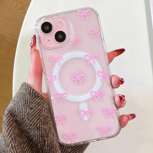 Coque iPhone 15 aimantée antichoc avec anneau MagSafe invisible intégrée