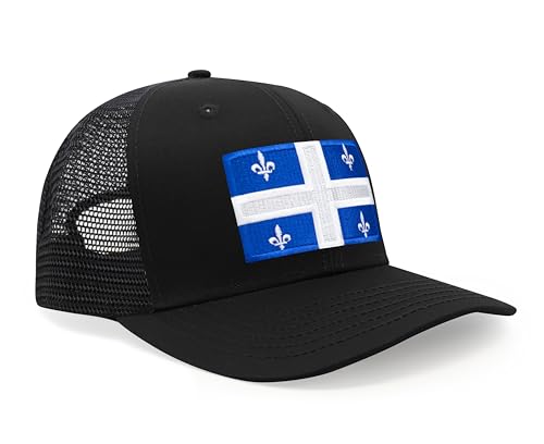Image of International Tie State Hat for Men and Women, Adjustable Snapback Trucker Baseball Cap with Embroidered Patch