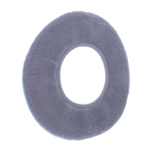 DOITOOL Thicker Winter Warm Toilet Seat Cover Pad Soft Toilet Seat Cushion for Home Bathroom Reusable Knit Toilet Cushion for Cold