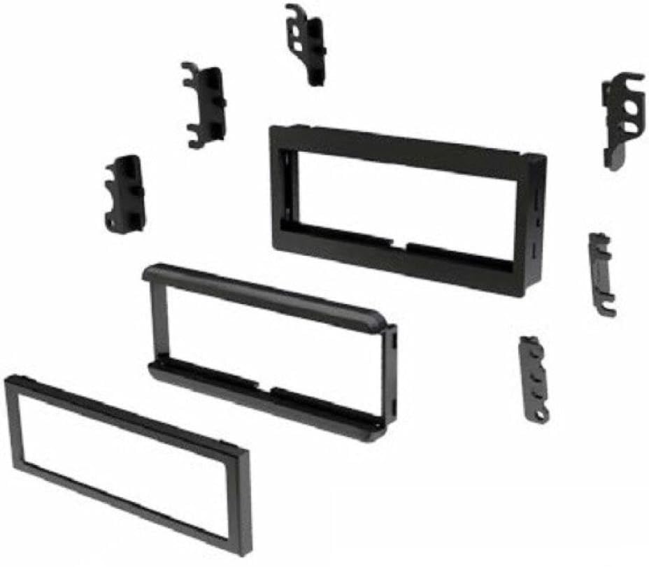 Single Din Car Stereo Radio Install Kit -Made for Chevrolet: 1982-1992 + 1997-2002 Camaro, 1984-1989 + 1997-2004 Corvette, 1994-1996 Impala, 1982-1993 +1998-2001 Blazer/S-10 Truck, 1988-1991 Suburban
