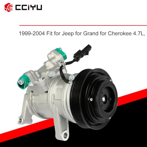 Image of CCIYU AC Compressor w /Clutch for Jeep Grand Cherokee 1999-2004