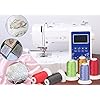Simthread 12 Basis Farben Polyester Stickgarn Set 1000m – Für Babylock, Bernette, Janome, Singer & Mehr