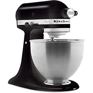 KitchenAid MIXER TILT-HEAD 4.3L - CLASSIC - ONYX BLACK 5K45SSBOB