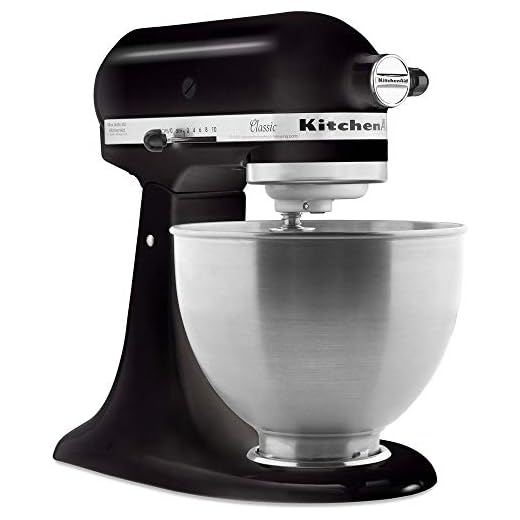 KitchenAid 5K45SSBOB Classic Stand Mixer, 4.3 Litre