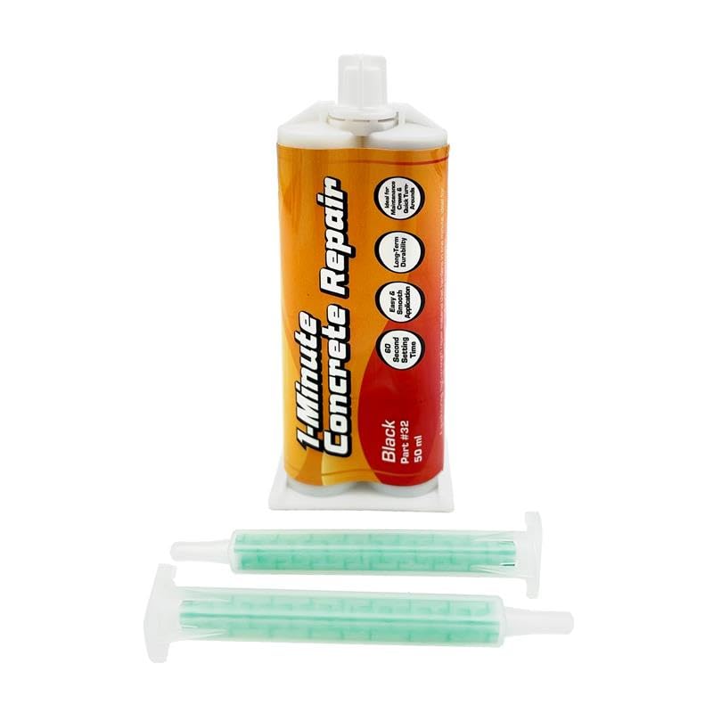 All-in-One Concrete Repair Adhesive Professional Strength Crack & Damage Repair for Concrete Masonry & Stone 50ml (35 Seconds)