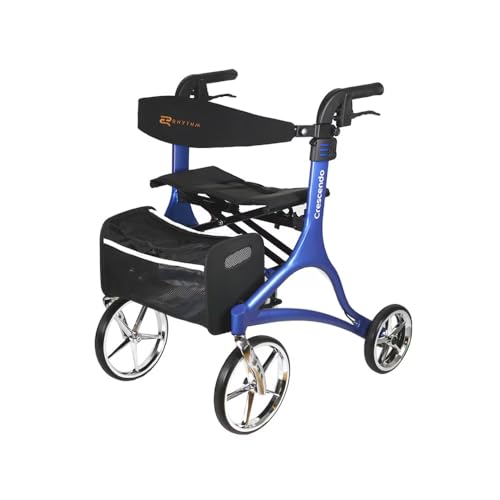 Healthcare Rollator Crescendo Blue