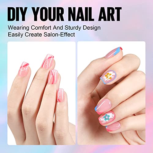 Tomicca Extra Short Coffin Nail Tips, S Size Soft Gel Nail Tips, 100Pcs Double-Sided Matte Fake Nails For Nails Extension, Full Cover Nail Tips For Nail Salon #TOP7