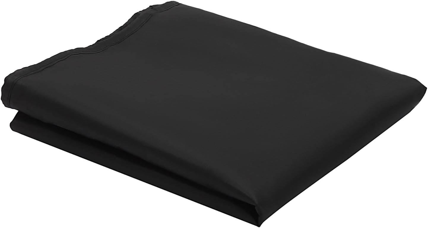 DYNAMI Portable DJ Display Stand Scrim,Oxford Cloth Scrim Cover For DJ Controller Stand,Dust and Sun Protection,Machine Washable (Black Scrim Only,47.6" L x 23.6" W x 45.3" H)