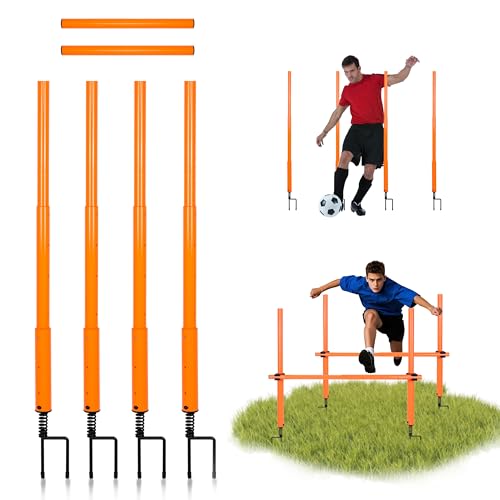 Bâtons de slalom de football Hikeen pour préparer les matchs et améliorer la vitesse
