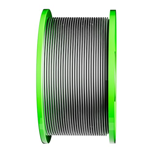 Image of Leffo Rosin Core Solder Wire for Electrical Soldering(0.8mm /50g) - Sn99 Ag0.3 Cu0.7