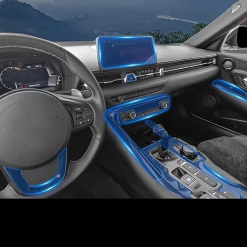 Film TPU Toyota Supra GR 2020-2023 protection de console centrale
