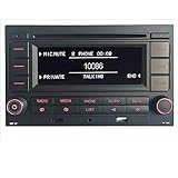 -Idioma: Inglés, MP3 compatible con reproductor de CD WMA USB AUX Mini tarjeta SD Bluetooth FM / AM